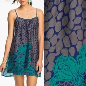 19 Cooper Print Trapeze Tank Slip Dress